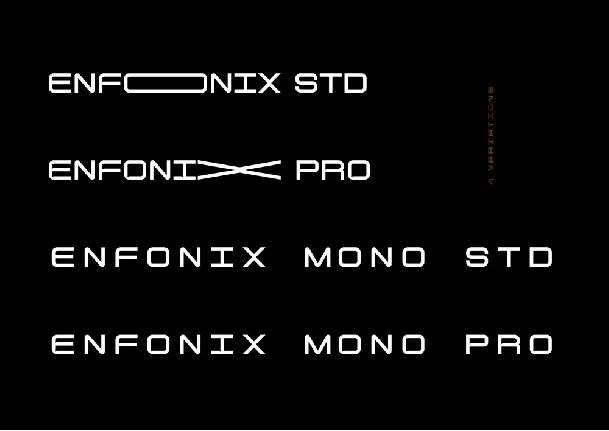 Enfonix font