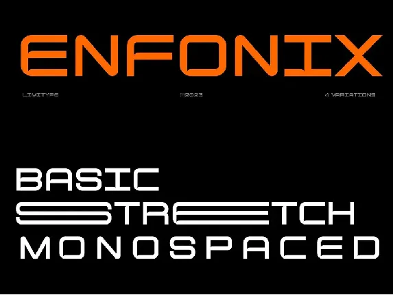 Enfonix font