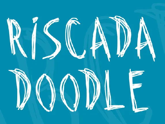 Riscada Doodle font