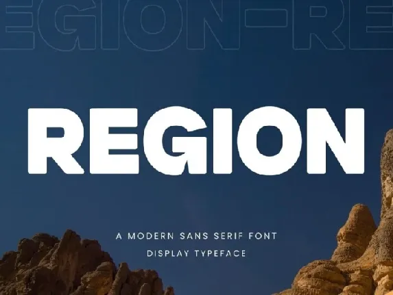 Region font