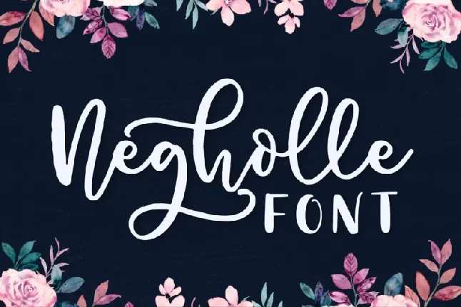 Negholle font