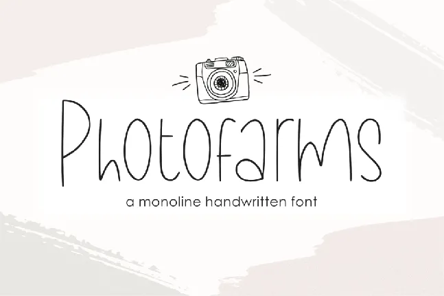 Photofarms font