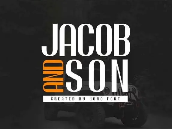 Jacob And Son Sans Serif font