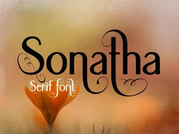 Sonatha font