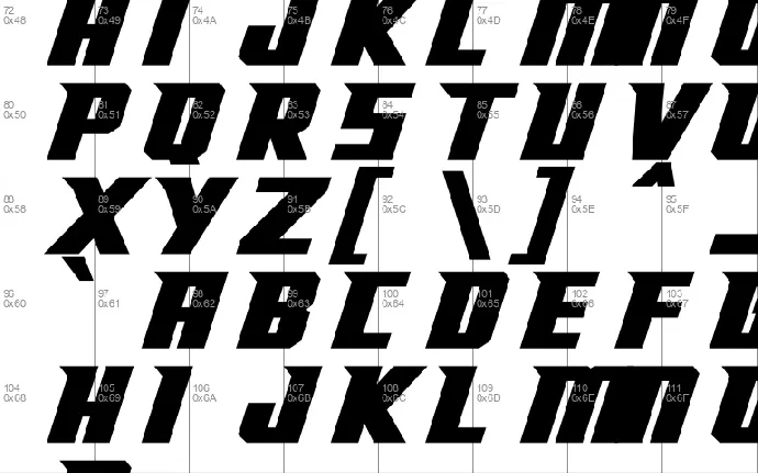 Racing Foner font