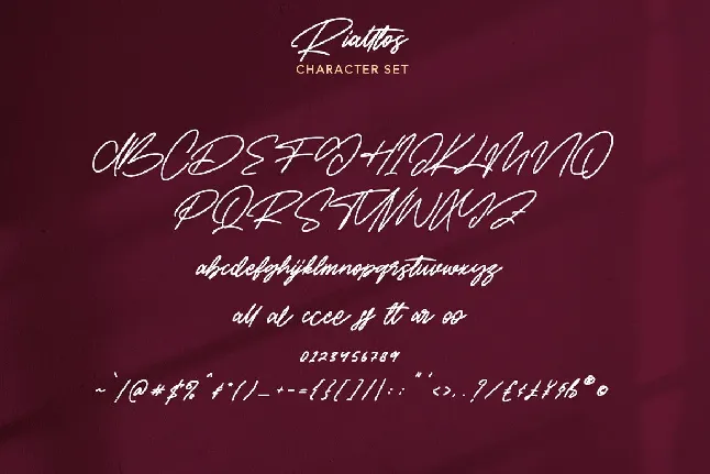 Rialltos font