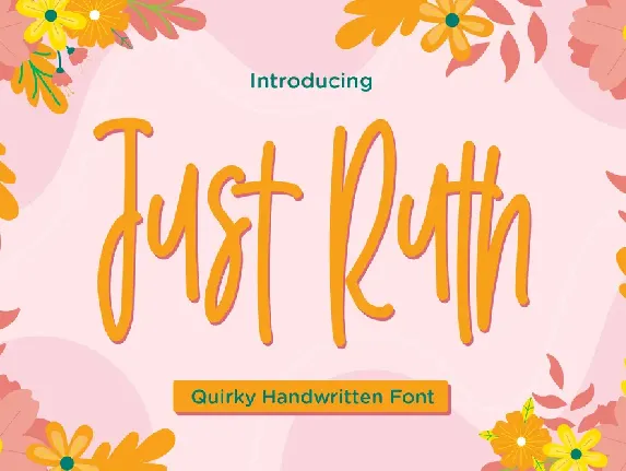 Just Ruth font