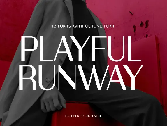 PLAYFUL RUNWAY font