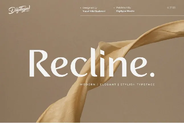 Recline font