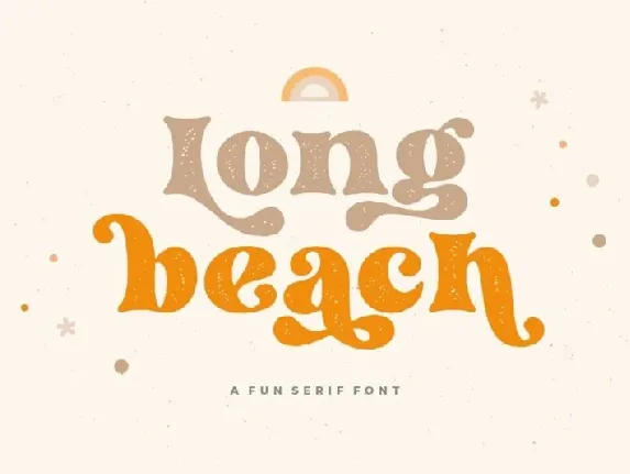 Long Beach font