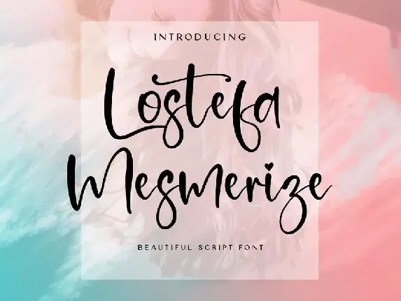 Lostefa Mesmerize font