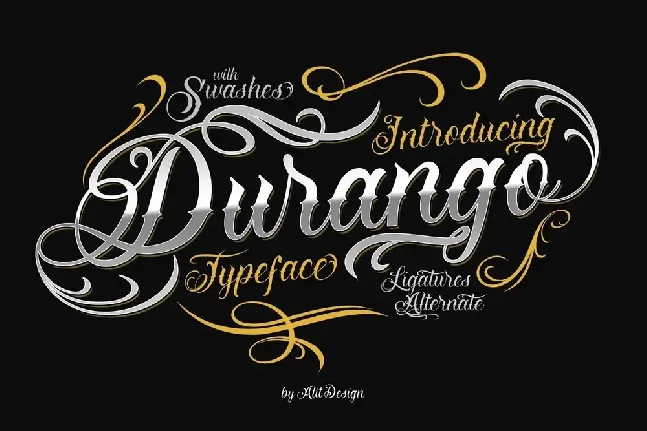 Durango font