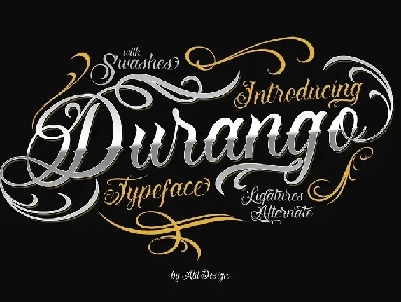 Durango font