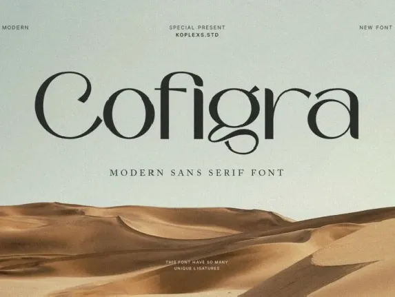 Cofigra font