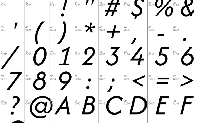 Afacad font