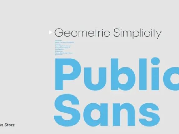 Publica Sans Family font