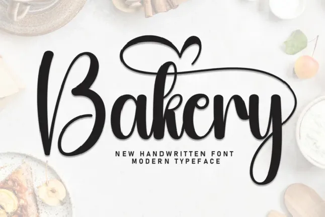 Bakery Script font