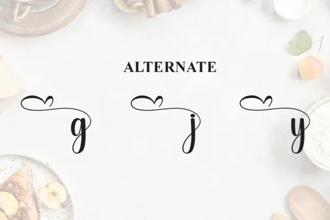 Bakery Script font