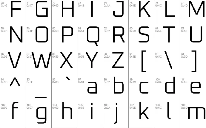 Oxanium font