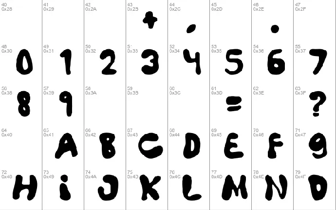 Goo font