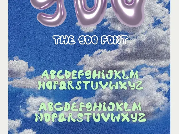 Goo font