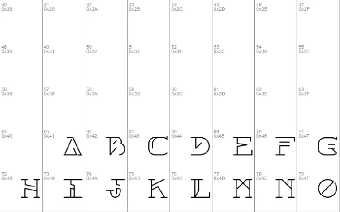 Courrrier font