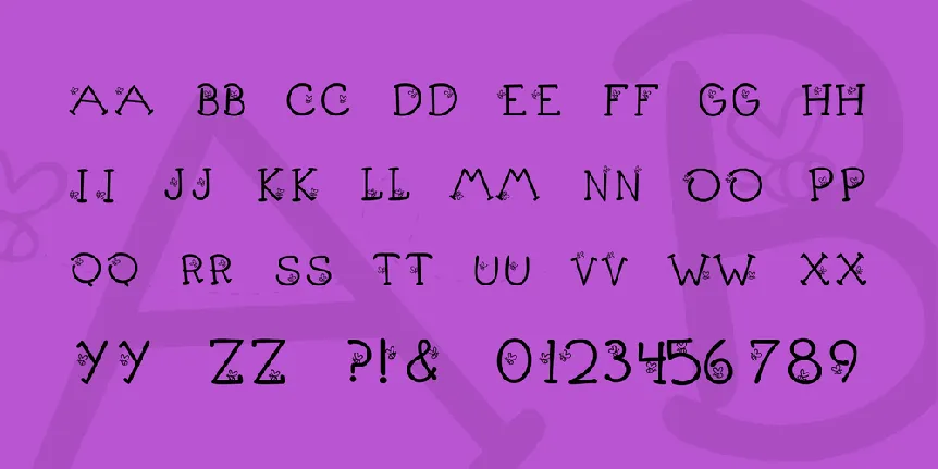 KR Little Buzz font