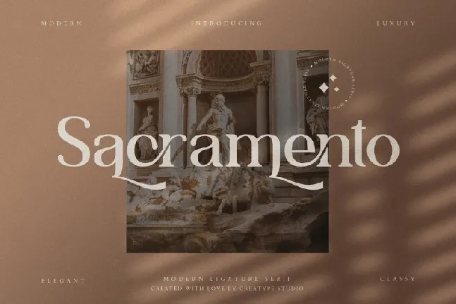 Sacramento Serif font