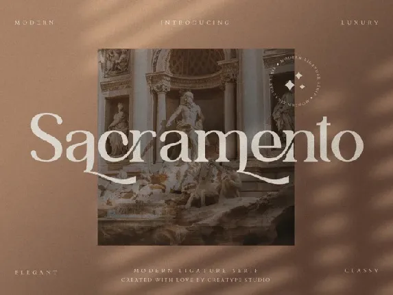 Sacramento Serif font