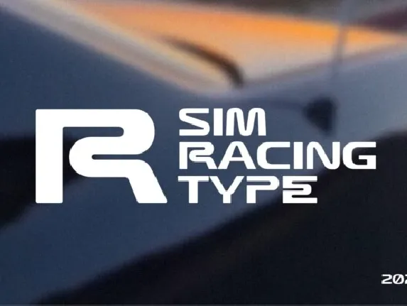 Sim Racing font