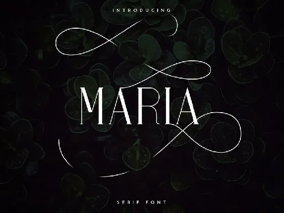 Maria font