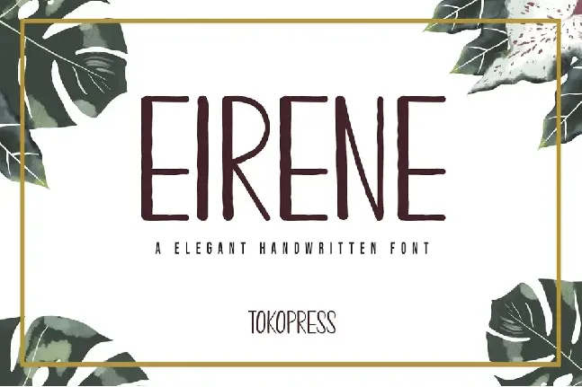 Eirene font