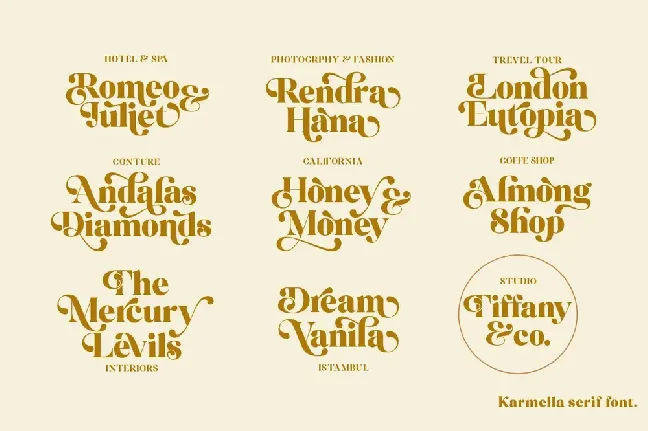 Karmella font