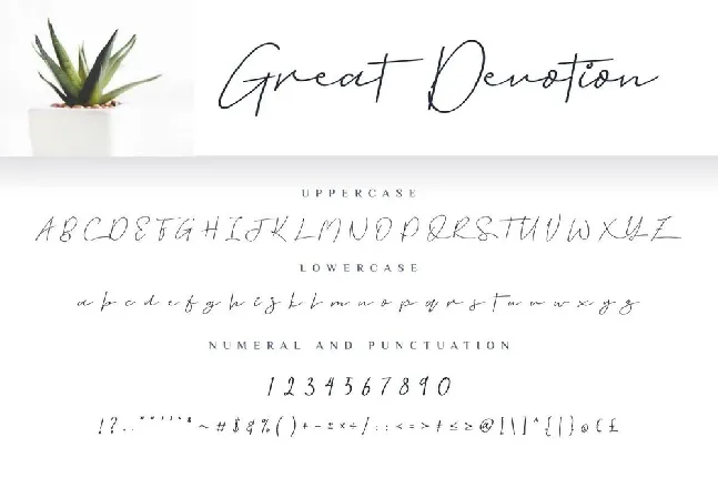 Great Devotion font