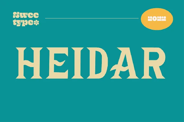 Heidar font