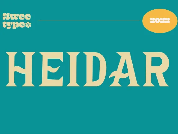 Heidar font