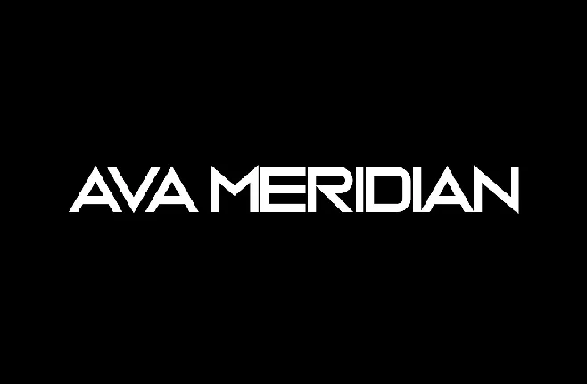 Ava Meridian font