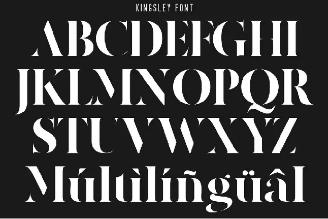 Kingsley font