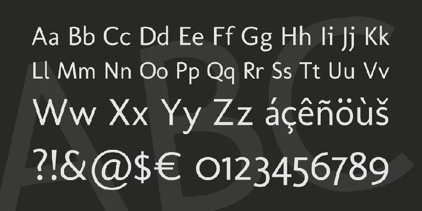 Molengo font