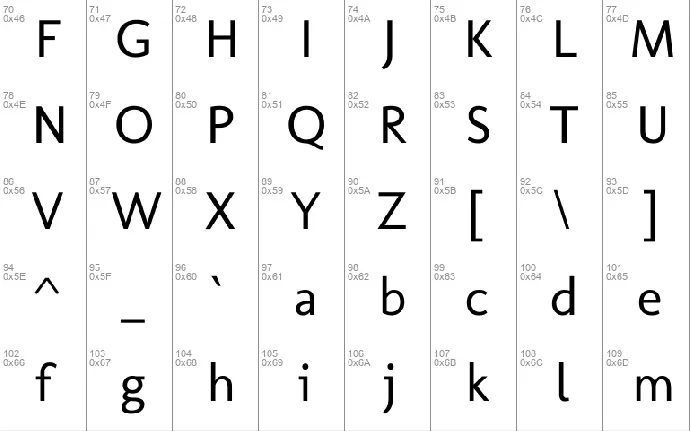 Molengo font