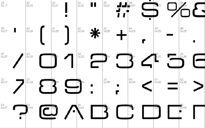 V Dub font