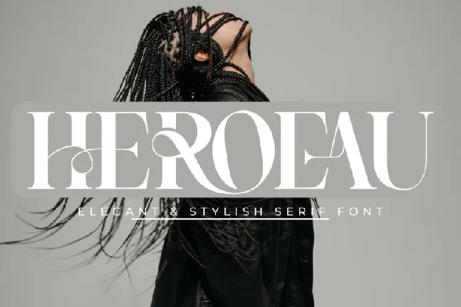 Heroeau Elegant font