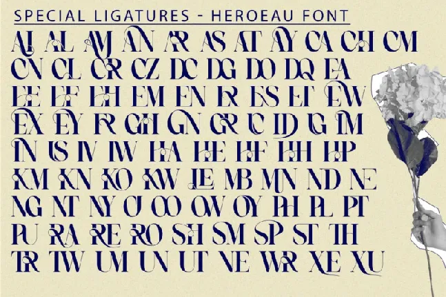 Heroeau Elegant font