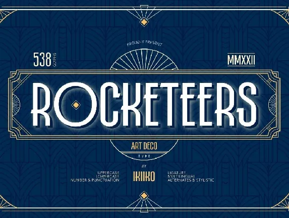 Rocketeers font