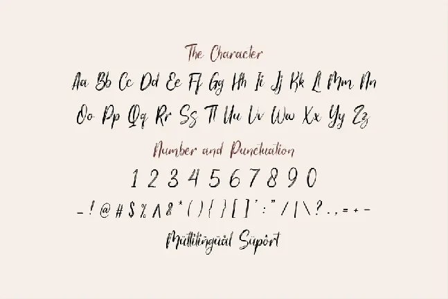 Bostime font