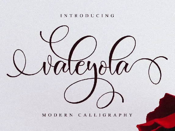 Valeyola font