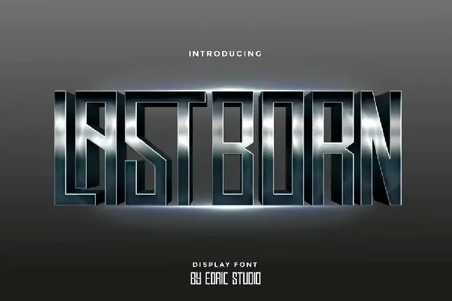 Lastborn Demo font