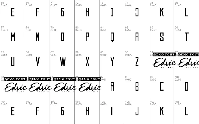 Lastborn Demo font