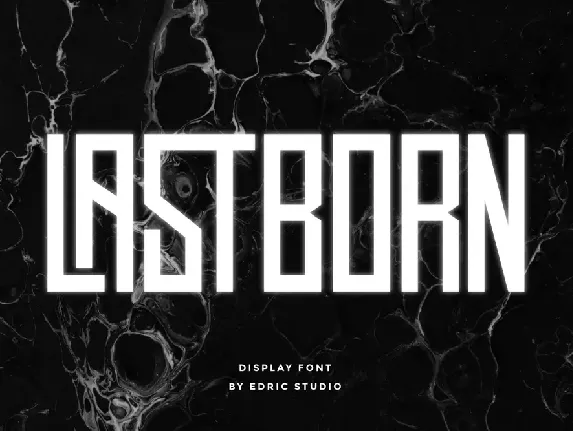 Lastborn Demo font