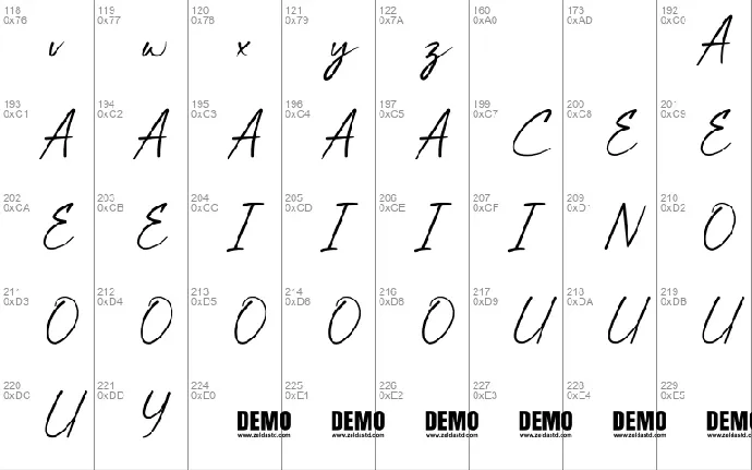 Samsudin-DEMO FONT